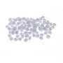 Pompony kreatywne Brewis 1cm Białe, 100szt - 3